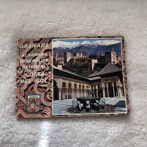 GRANADA The Alhambra, Generalife Cathedral Costa Del Sol Illustrated SPANISH